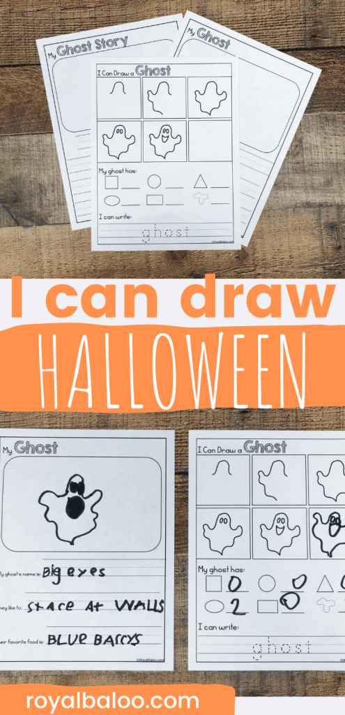 FREE Halloween Draw and Write Activity. #fhdhomeschoolers #freehomeschooldeals #drawandwriteactivity #freecreativewritingprintable #freehalloweenwritingprintable