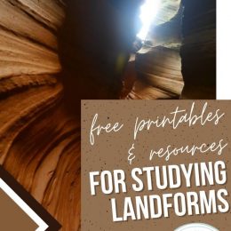 FREE Landform Resources and Printables. #freelandformresources #freelandformstudy #homeschoollandformstudy #fhdhomeschoolers #freehomeschooldeals