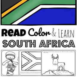 FREE South Africa Learning Pages. #fhdhomeschoolers #freehomeschooldeals #southafricaforkids #learnaboutsouthafrica #africaunitstudy