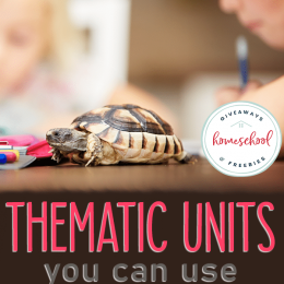 List of FREE Thematic Units for the Year. #fhdhomeschoolers #freehomeschooldeals #thematicunits #unitstudies