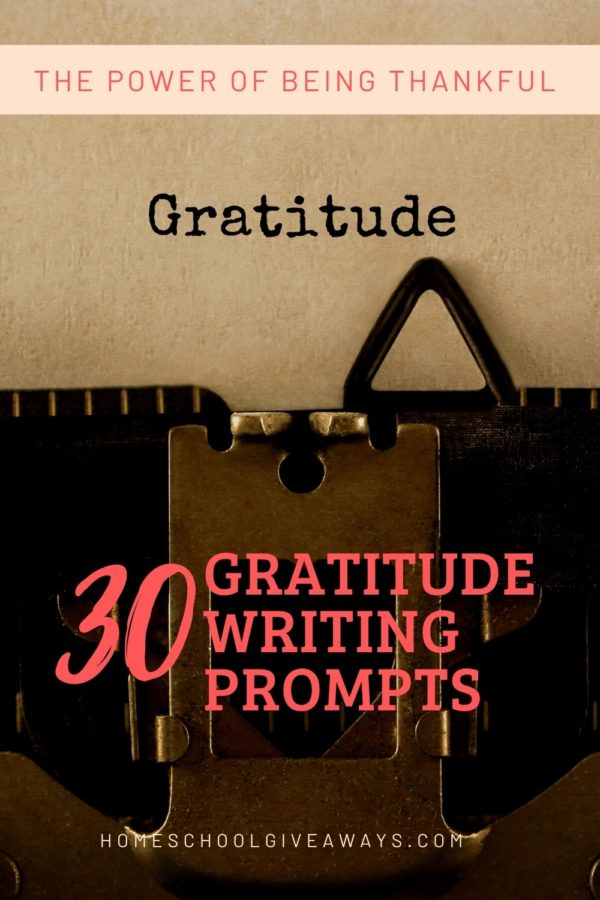 Free Gratitude-Themed Writing Prompts. #freewritingprompts #thanksgivingwritingprompts #learnaboutgratitude #freehomeschooldeals #fhdhomeschoolers