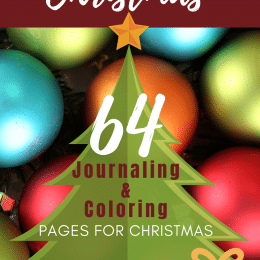 64 FREE Colors of Christmas Journaling Coloring Pages. #freehomeschooldeals #fhdhomeschoolers #Christmasjournaling #Christmascoloringpages