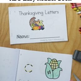 Easy Reader Thanksgiving Book. #freeabcbook #easyreaderbook #freepreschoolreader #freehomeschooldeals #fhdhomeschoolers