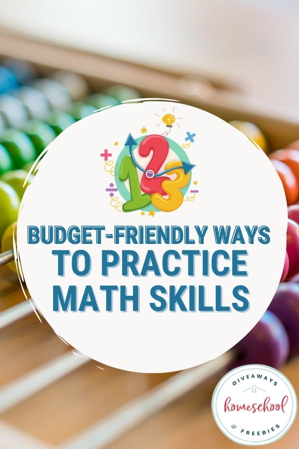 Thrifty Ways to Teach Math. #freemathpractice #practicemathskills #frugalmathhomeschooling #freehomeschooldeals #fhdhomeschoolers