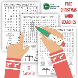 Christmas Word Search Activity Pages. #freechristmaswordsearch #freechristmaspuzzles #christmaswordsearch #freehomeschooldeals #fhdhomeschoolers