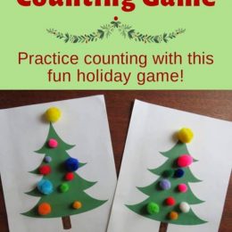 Christmas Ornament Counting Game. #freemathgames #christmasmathgames #printablechristmasgames #freehomeschooldeals #fhdhomeschoolers