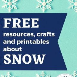 Learning Resources about Snow. #snowunitstudy #winterstemactivities #freesnowworksheets #freehomeschooldeals #fhdhomeschoolers