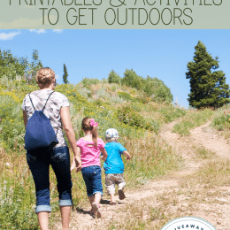 Outdoor Hiking and Activity Printables. #naturestudy #outdoorscavengerhunt #hikinglogsforkids #freehomeschooldeals #fhdhomeschoolers