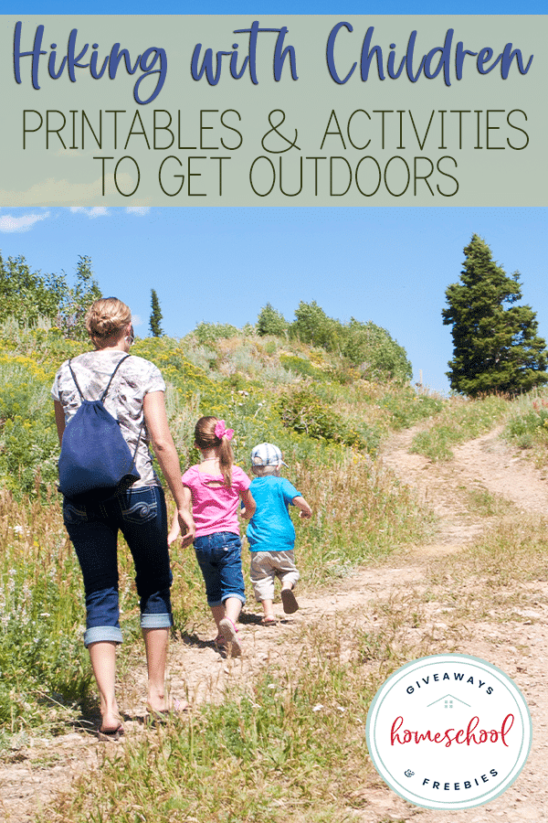 Outdoor Hiking and Activity Printables. #naturestudy #outdoorscavengerhunt #hikinglogsforkids #freehomeschooldeals #fhdhomeschoolers