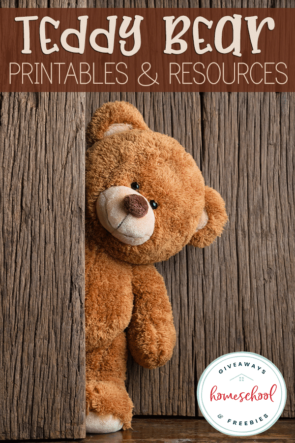 Teddy Bear Homeschool Resources. #teddybearworksheets #teddybearcrafts #teddybearkindergartenpages #freehomeschooldeals #fhdhomeschoolers