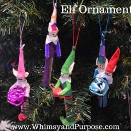 Elf Christmas Ornament Craft. #christmascrafts #elfcraft #diychristmasnornaments #freehomeschooldeals #fhdhomeschoolers