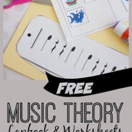 Kids Music Theory Activity Pack. #musicunitstudy #learnaboutmusic #musictheoryforkids #freehomeschooldeals #fhdhomeschoolers