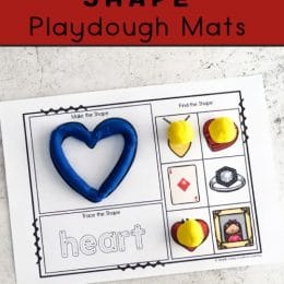 Free Playdough Shape Mats. #freeplaydoughmats #shapeplaydoughmats #preschoolshapes #freehomeschooldeals #fhdhomeschoolers