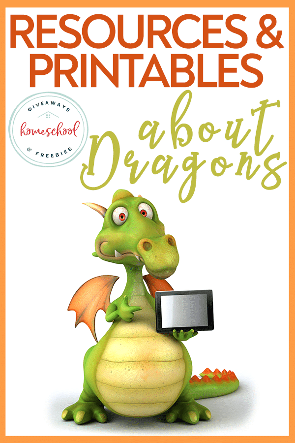 Free Dragon Homeschool Resources. #dragoncrafts #dragonworksheets #dragoncoloringpages #freehomeschooldeals #fhdhomeschoolers
