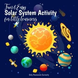 Preschool Solar System Activity. #preschoolscienceproject #preschoolsolarsystem #playdoughactivities #freehomeschooldeals #fhdhomeschoolers