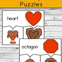 Preschool Shape Puzzles. #freepreschoolpuzzles #preschoolshapes #freeshapepuzzles #freehomeschooldeals #fhdhomeschoolers