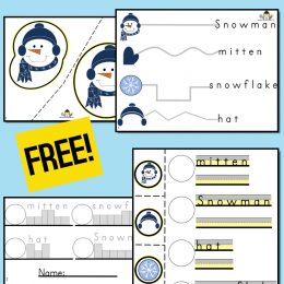 FREE Snowman Writing Activities. #freehomeschooldeals #fhdhomeschoolers #snowmanwritingactivities #snowmanactivities #writingactivities