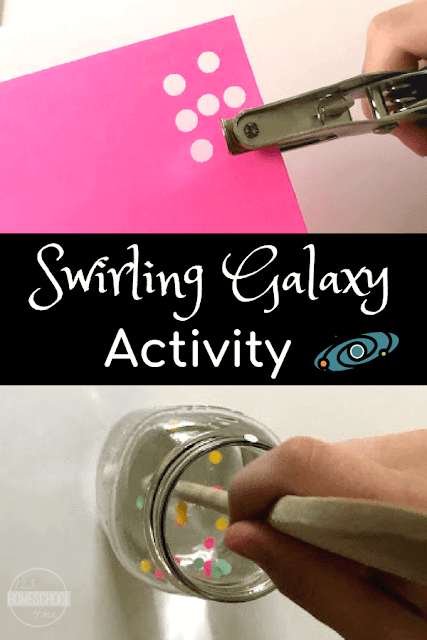 Spiral Galaxy Science Activity. #outerspaceexperiment #scienceactivity #milkywayactivity #freehomeschooldeals #fhdhomeschoolers