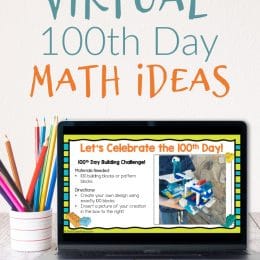 100 School Days Math Activities. #100thdayofschool #100thdayprintables #100thdaymathworksheets #freehomeschooldeals #fhdhomeschoolers