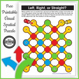 Free Spatial Reasoning Puzzle. #freeprintablepuzzles #freebrainteasersforkids #visualspatialpuzzles #freehomeschooldeals #fhdhomeschoolers