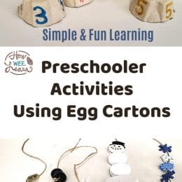 Repurposed Egg Carton Activities. #diypreschoolresources #repurposingactivities #eggcartonvisuals #freehomeschooldeals #fhdhomeschoolers