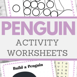 Free Penguin Activity Pages. #penguinworksheets #freewinterworksheets #penguinuitstudy #freehomeschooldeals #fhdhomeschoolers