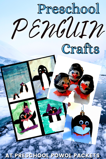 Preschool Penguin Winter Crafts. #wintercraftsforpreschool #penguincrafts #easycraftsforkids #freehomeschooldeals #fhdhomeschoolers