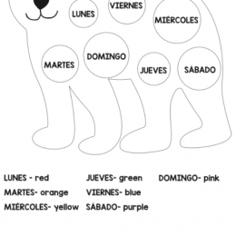 Free Days of Week Activities (Spanish). #freehomeschooldeals #fhdhomeschoolers #daysoftheweekspanish #spanishdaysoftheweek #spanishwordprintables
