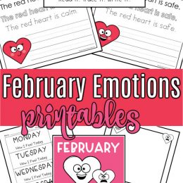 FREE Emotions Printables for February. #freehomeschooldeals #fhdhomeschoolers #februaryemotionssentences #februaryprintables #emotionsprintablesforkids #emotionsresourcesforkids
