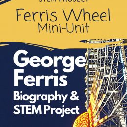 FREE Ferris Wheel STEM Mini-Unit. #freehomeschooldeals #fhdhomeschoolers #ferriswheelSTEMunit #STEMunit #ferriswheelresource #STEMminiunit #STEMproject