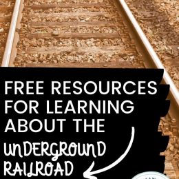 Underground Railroad Free Resources. #freehomeschooldeals #fhdhomeschoolers #undergroundrailroad #undergroundrailroadprintables #undergroundrailroadresources
