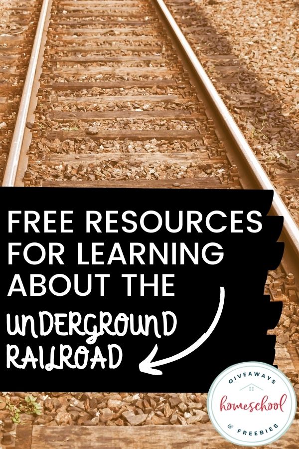 Underground Railroad Free Resources. #freehomeschooldeals #fhdhomeschoolers #undergroundrailroad #undergroundrailroadprintables #undergroundrailroadresources 