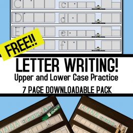 FREE Alphabet Writing Worksheets. #freehomeschooldeals #fhdhomeschoolers #alphabetwritingworksheets #alphabetworksheets #alphabethandwriting #alphabetprintables