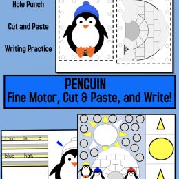 Free Penguin Printables! #freehomeschooldeals #fhdhomeschoolers #penguinprintables #penguinresources #winterprintables