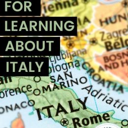 FREE Resources About Italy. #freehomeschooldeals #fhdhomeschoolers #italyresources #italyprintables #italyunitstudy