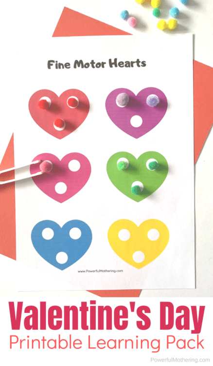 Preschool Pack for Valentine's Day. #valentinesdayprintables #valentinesdayworksheets #preschoolworksheets #freehomeschooldeals #fhdhomeschoolers