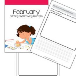 February Draw and Write Activities. #drawandwriteactivities #freecreativewritingprompts #freecreativewritingforkids #freehomeschooldeals #fhdhomeschoolers