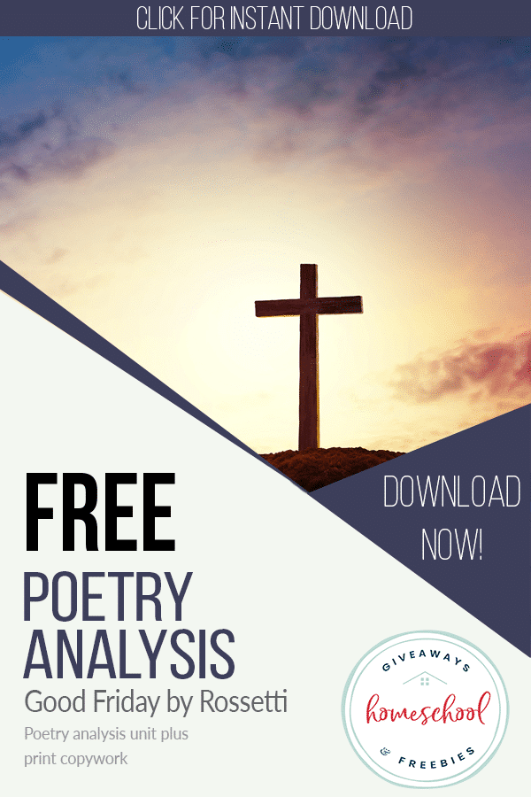 Free Analysis and Poetry Copywork. #freehomeschooldeals #fhdhomeschoolers #easterpoetryanalysis #easterpoetrycopywork #eastercopywork #easterresources