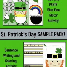 FREE St. Patrick’s Day Activities. #freehomeschooldeals #fhdhomeschoolers #stpatricksdayprintables #stpatricksdayworksheets #stpatricksdayactivities