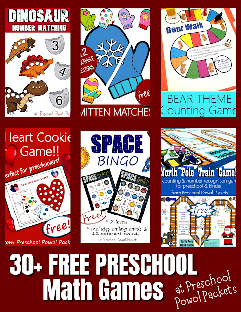 FREE Preschool Math Games. #freehomeschooldeals #fhdhomeschoolers #mathgames #gamesformath #funmathgames #preschoolmathgames #preschoolmathpractice