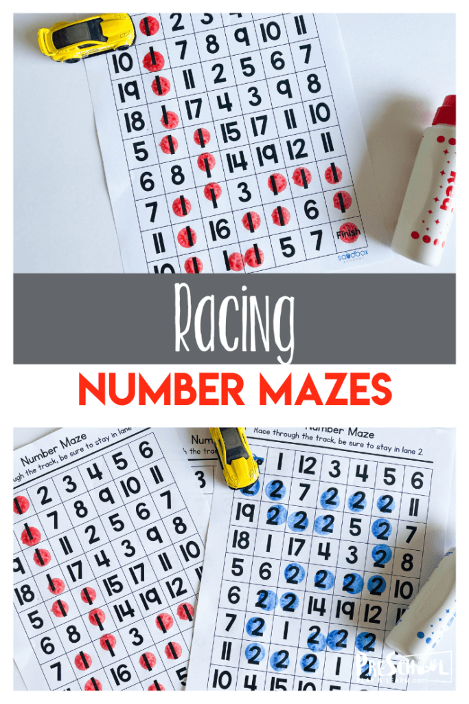 Number Mazes FREE Activity. #freehomeschooldeals #fhdhomeschoolers #numbermaze #numberactivitymaze #numberpractice #preschoolmathactivity