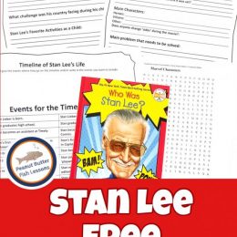 FREE Stan Lee Unit Study. #freehomeschooldeals #fhdhomescoolers #stanleeunitstudy #unitstudyonstanlee #stanleeresource