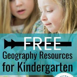 FREE Kindergarten Geography Resources. #freehomeschooldeals #fhdhomeschoolers #kindergartengeographyresources #geographyresourcesforkids #geographyforkindergarten