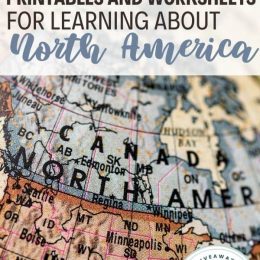 FREE Resources about North America. #freehomeschooldeals #fhdhomeschoolers #NorthAmericaresources #NorthAmericaprintables #NorthAmericaworksheets