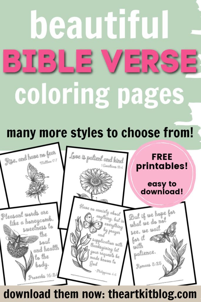 FREE Bible Verse Coloring Pages. #freehomeschooldeals #fhdhomeschoolers #bibleversecoloringpages #biblecoloringpages #bibleverseprintables