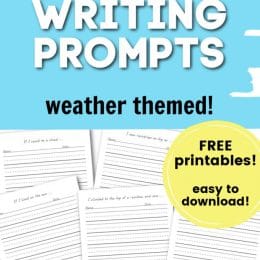 FREE Weather Creative Writing Prompts