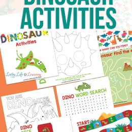 Free Printable Dinosaur Activities. #freehomeschooldeals #fhdhomeschoolers #dinosaurprintables #dinosaur activities #dinosaurresourcesforkids