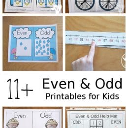 FREE Printable Even/Odd Activities. #freehomeschooldeals #fhdhomeschoolers #evenoddactivities #oddevenactivities #oddevenprintables #evenoddprintables