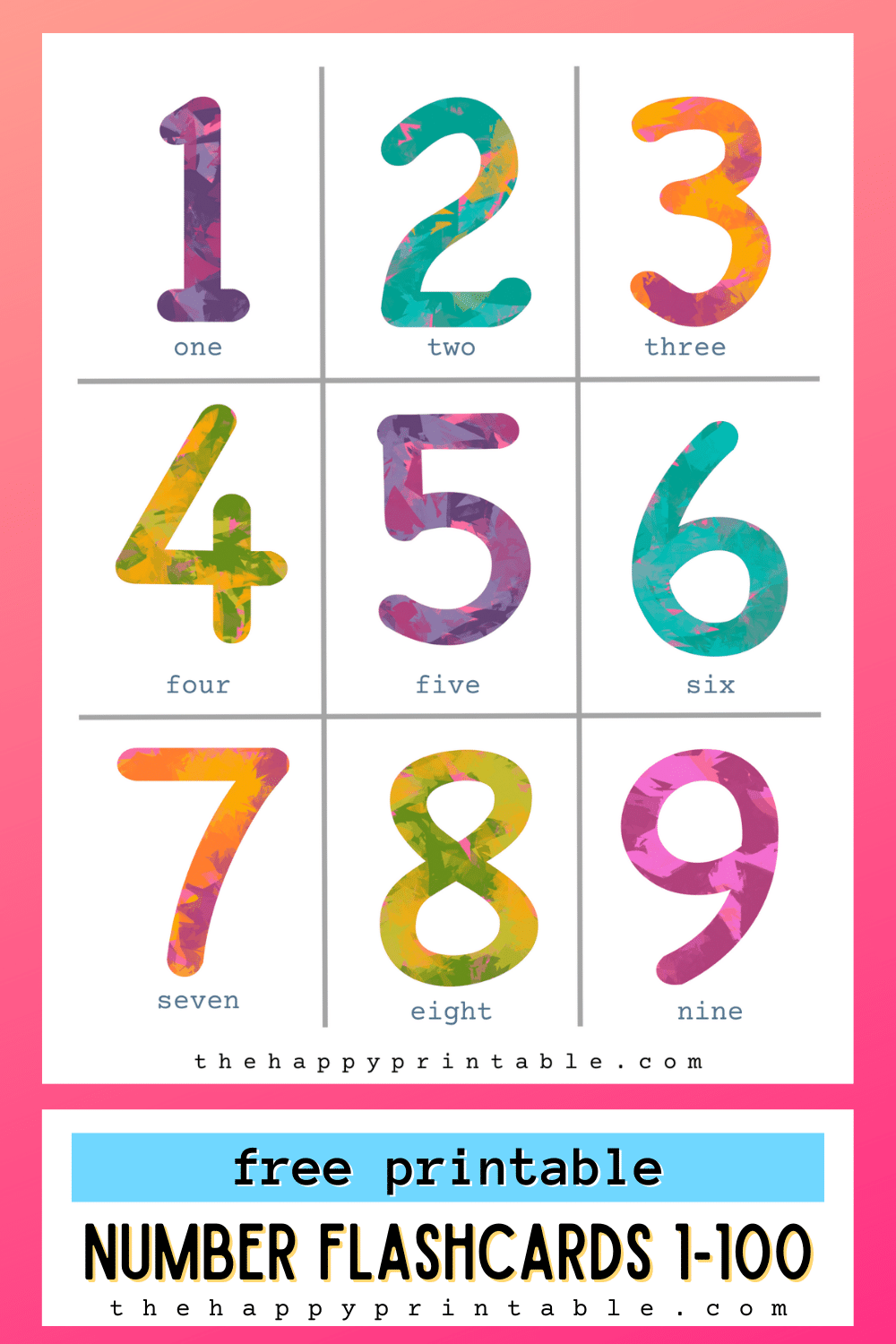 Free Printable Numbers Printable Templates Free