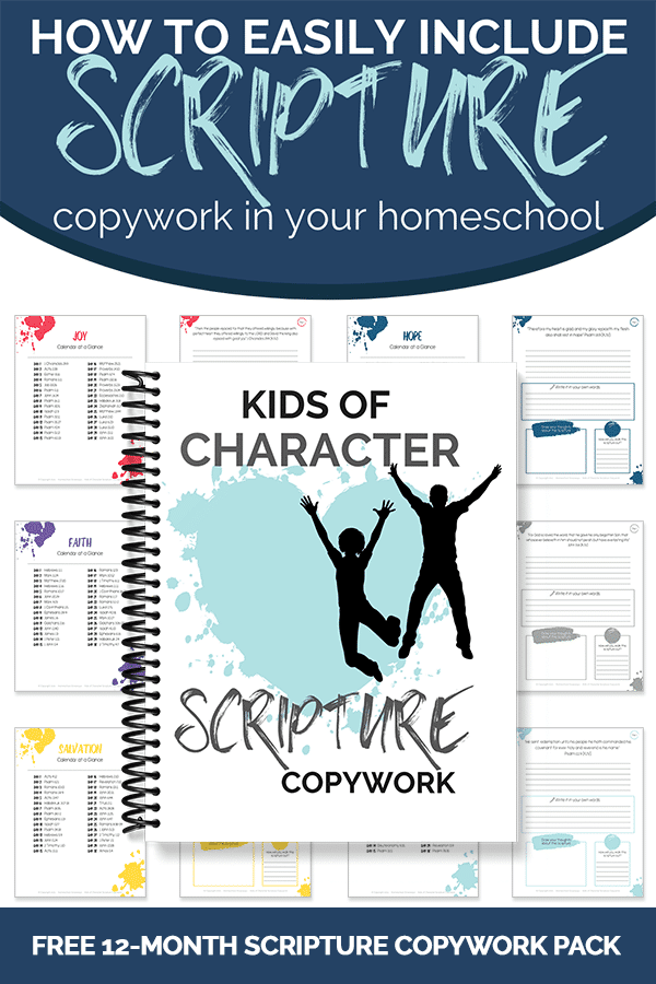 Free Printable Scripture Copywork. #freehomeschooldeals #fhdhomeschoolers #scripture copywork #scriptureactivity #scripture printables #biblecopywork